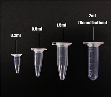 1.5 Tubos de microcentrífuga