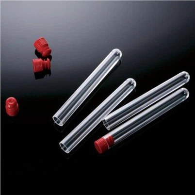 Tubos de cultivo de plástico